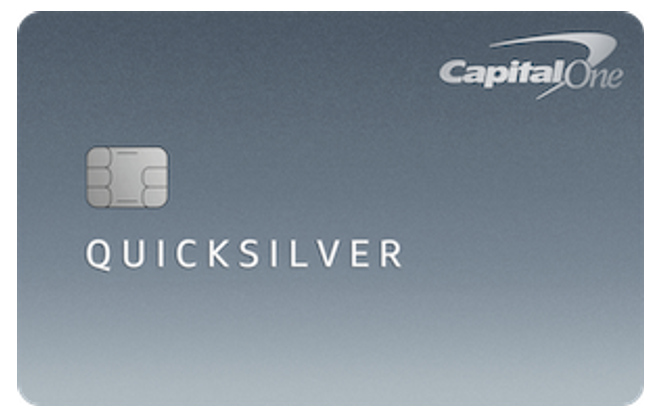 Capital One Quicksilver Cash Rewards credit card